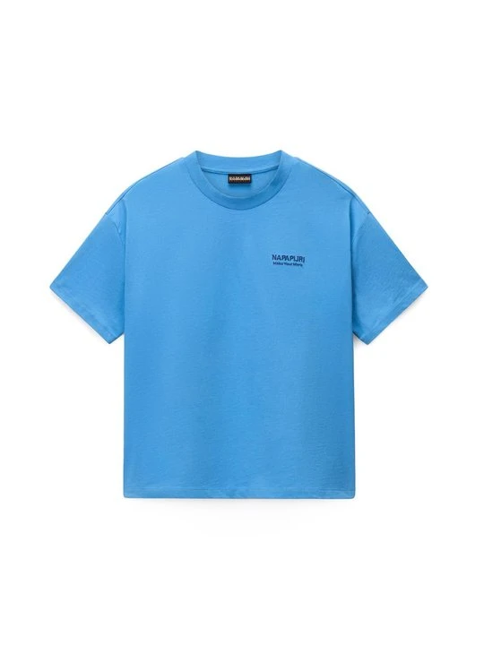 Zdjęcie produktu T-shirt z nadrukiem Napapijri granatowy