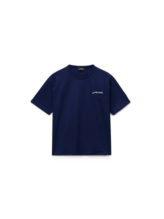 Zdjęcie produktu T-shirt z nadrukiem Napapijri granatowy