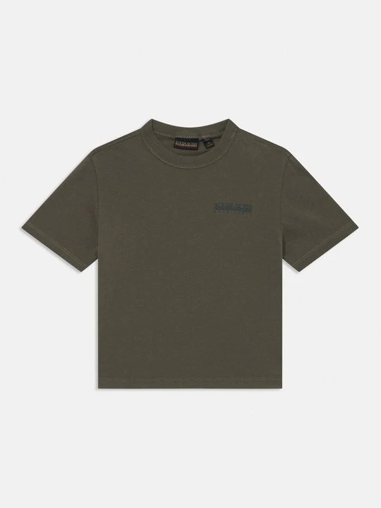 Zdjęcie produktu T-shirt z nadrukiem Napapijri zielony
