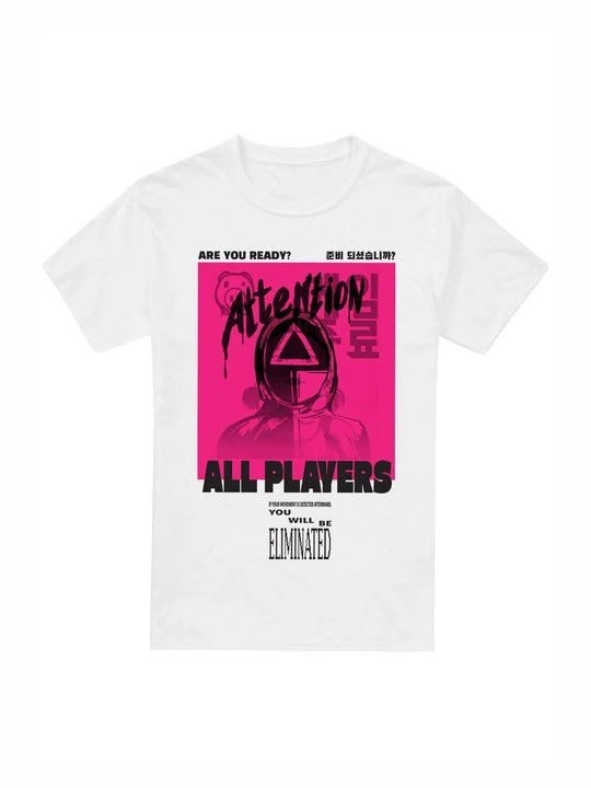 Zdjęcie produktu T-shirt z nadrukiem NETFLIX biały