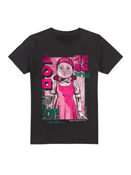 Zdjęcie produktu T-shirt z nadrukiem NETFLIX czarny
