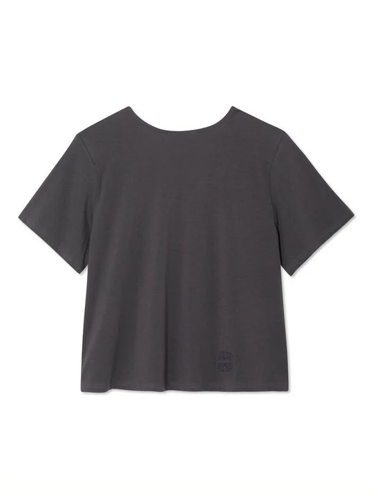 Zdjęcie produktu T-shirt z nadrukiem Never Fully Dressed szary
