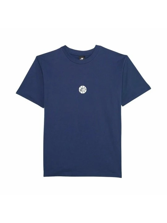 Zdjęcie produktu T-shirt z nadrukiem New Balance niebieski