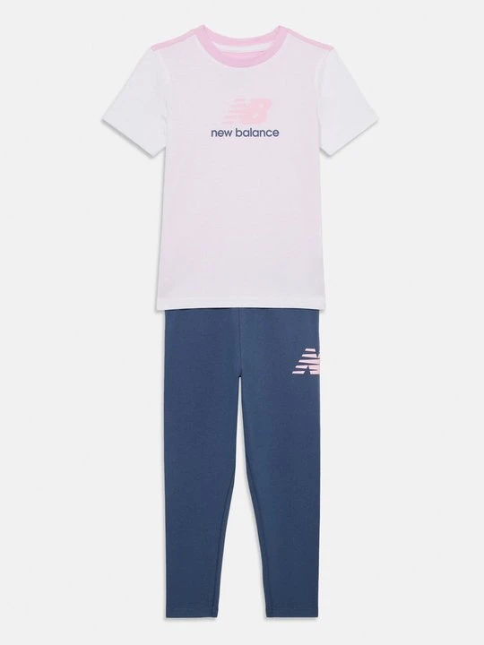 Zdjęcie produktu T-shirt z nadrukiem New Balance niebieski