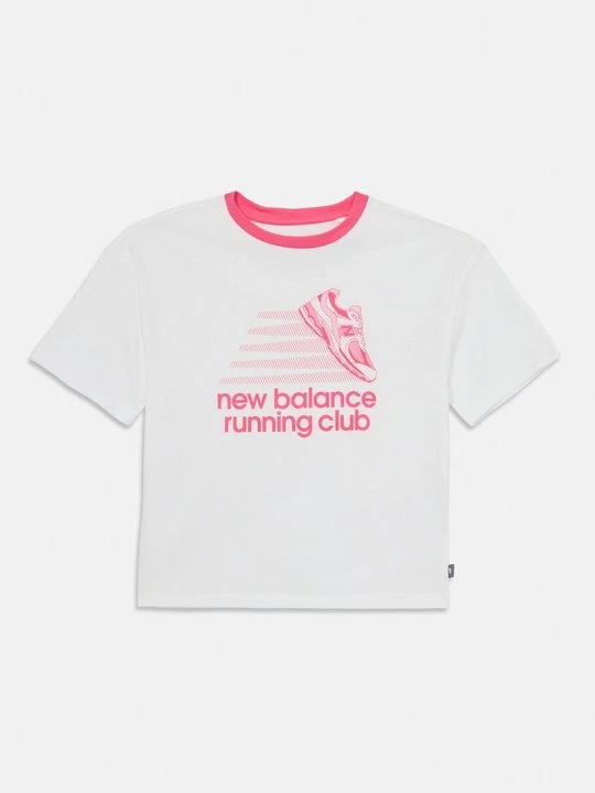 Zdjęcie produktu T-shirt z nadrukiem New Balance biały