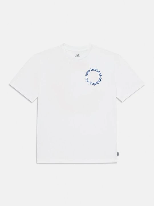 Zdjęcie produktu T-shirt z nadrukiem New Balance biały