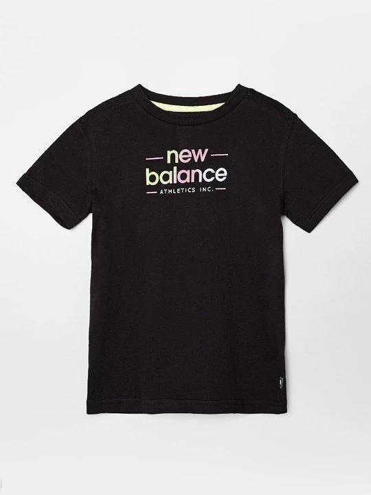 Zdjęcie produktu T-shirt z nadrukiem New Balance czarny