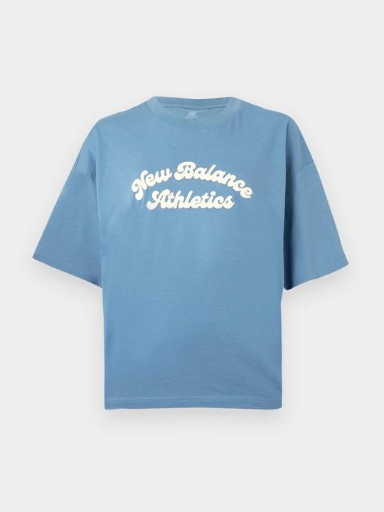 Zdjęcie produktu T-shirt z nadrukiem New Balance niebieski