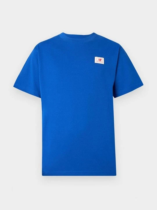 Zdjęcie produktu T-shirt z nadrukiem New Balance niebieski