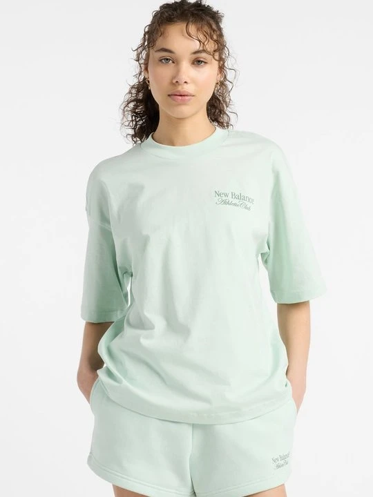 Zdjęcie produktu T-shirt z nadrukiem New Balance zielony