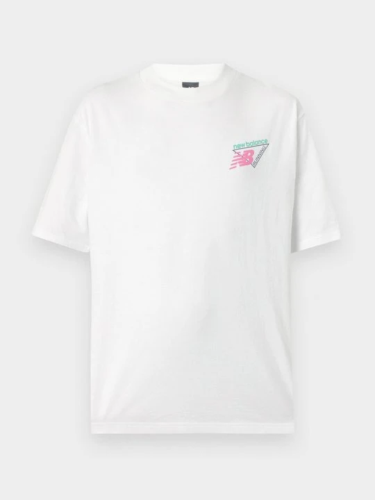 Zdjęcie produktu T-shirt z nadrukiem New Balance biały