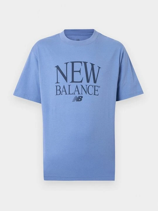 Zdjęcie produktu T-shirt z nadrukiem New Balance niebieski