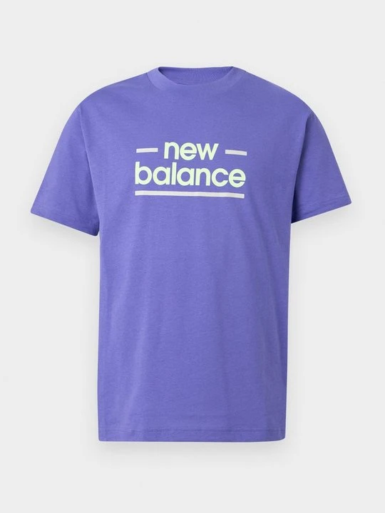 Zdjęcie produktu T-shirt z nadrukiem New Balance liliowy