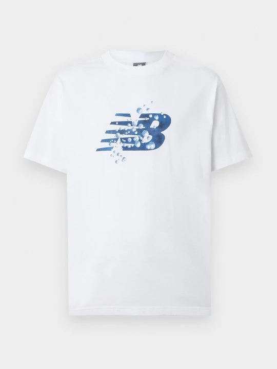 Zdjęcie produktu T-shirt z nadrukiem New Balance biały