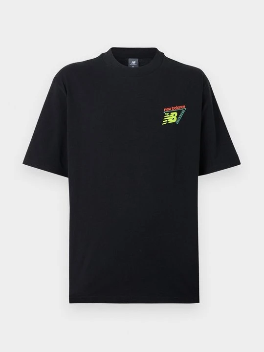 Zdjęcie produktu T-shirt z nadrukiem New Balance czarny