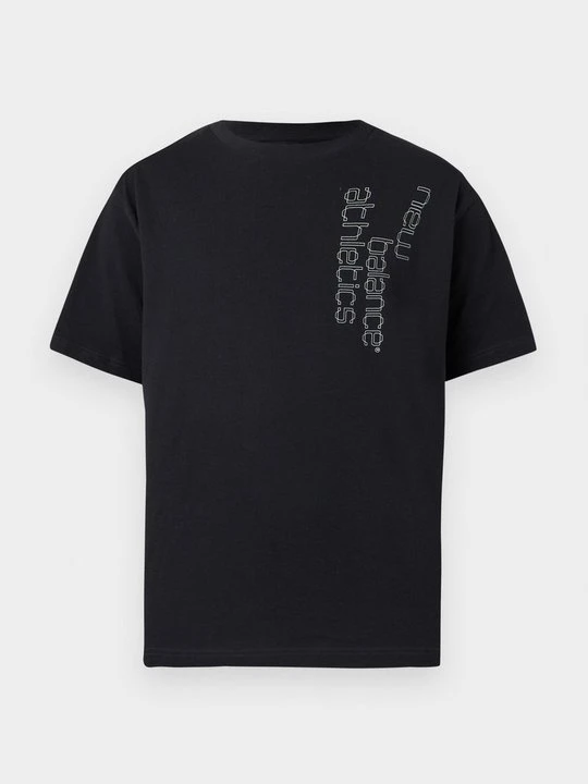 Zdjęcie produktu T-shirt z nadrukiem New Balance czarny