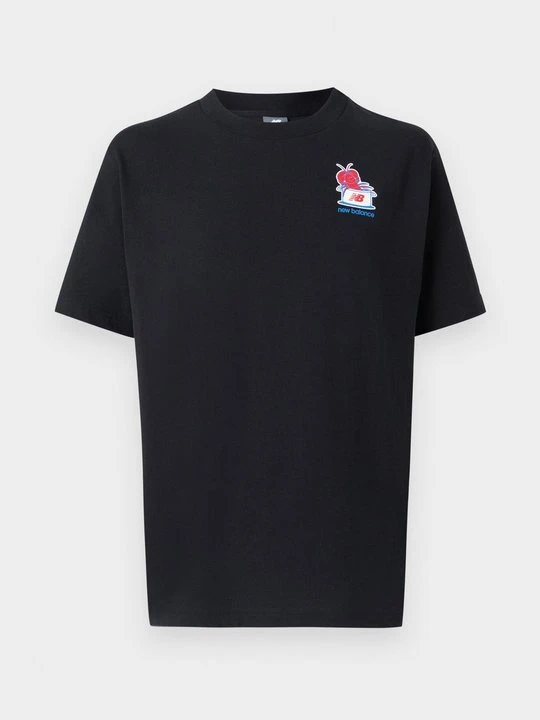 Zdjęcie produktu T-shirt z nadrukiem New Balance czarny