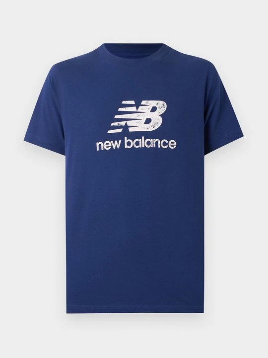 Zdjęcie produktu T-shirt z nadrukiem New Balance niebieski