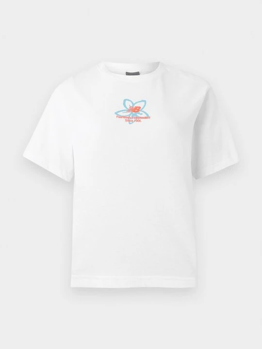 Zdjęcie produktu T-shirt z nadrukiem New Balance biały