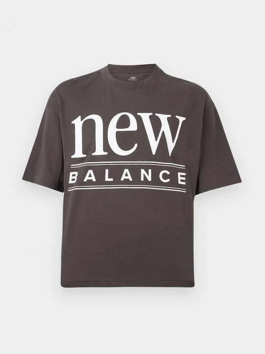 Zdjęcie produktu T-shirt z nadrukiem New Balance antracytowy