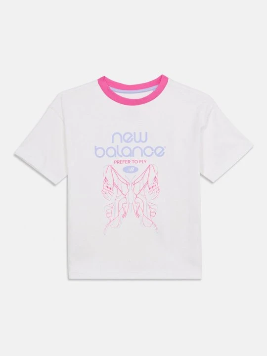 Zdjęcie produktu T-shirt z nadrukiem New Balance biały