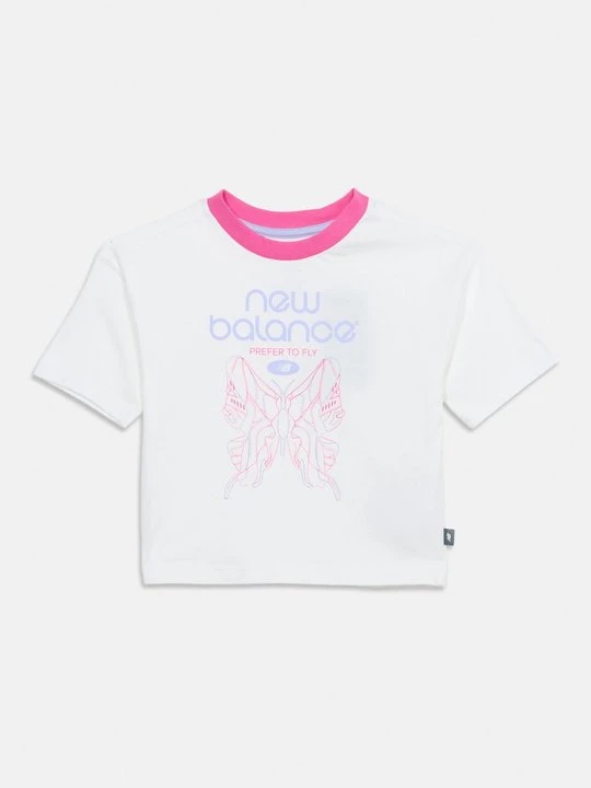 Zdjęcie produktu T-shirt z nadrukiem New Balance biały