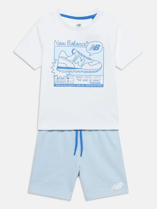 Zdjęcie produktu T-shirt z nadrukiem New Balance biały