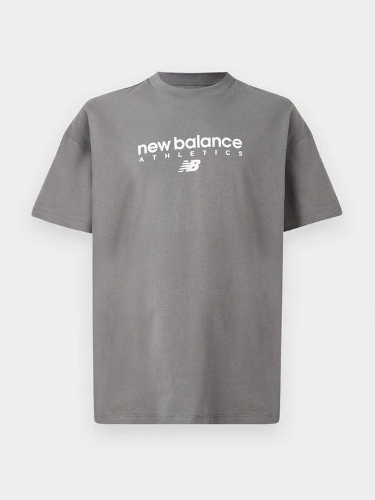 Zdjęcie produktu T-shirt z nadrukiem New Balance ciemnoszary