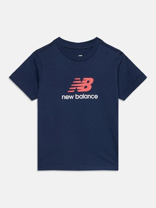 Zdjęcie produktu T-shirt z nadrukiem New Balance granatowy