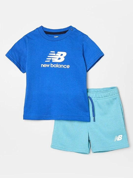 Zdjęcie produktu T-shirt z nadrukiem New Balance niebieski