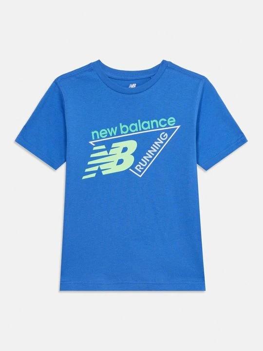 Zdjęcie produktu T-shirt z nadrukiem New Balance niebieski