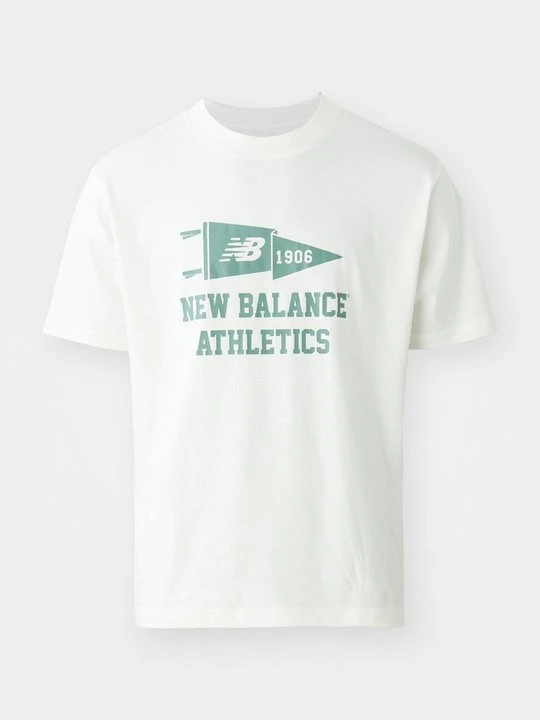 Zdjęcie produktu T-shirt z nadrukiem New Balance niebieski