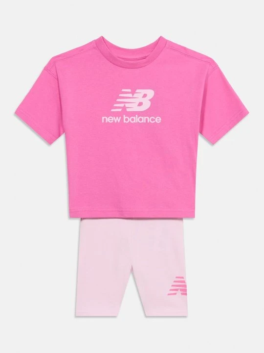 Zdjęcie produktu T-shirt z nadrukiem New Balance różowy