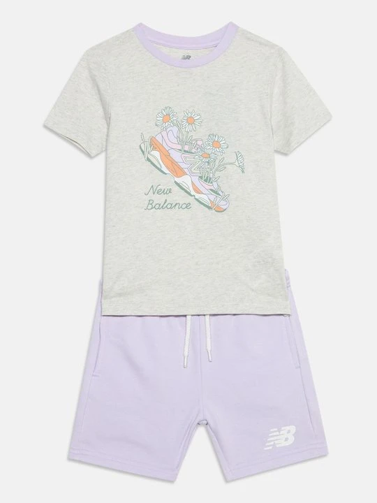 Zdjęcie produktu T-shirt z nadrukiem New Balance szary