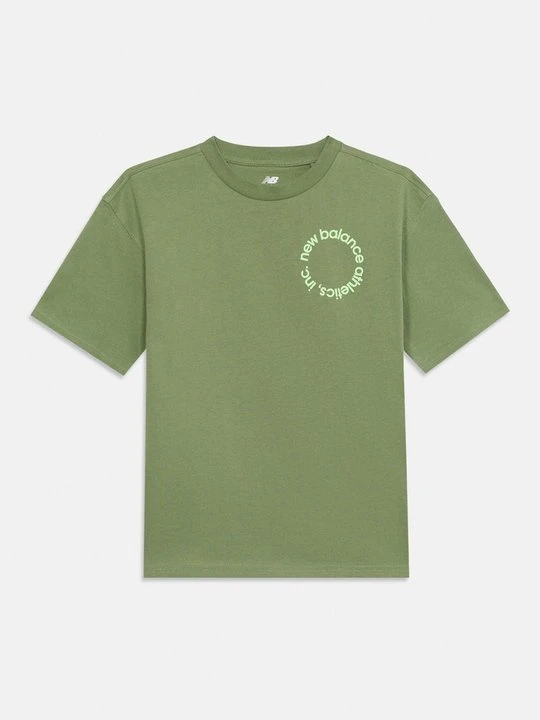 Zdjęcie produktu T-shirt z nadrukiem New Balance zielony