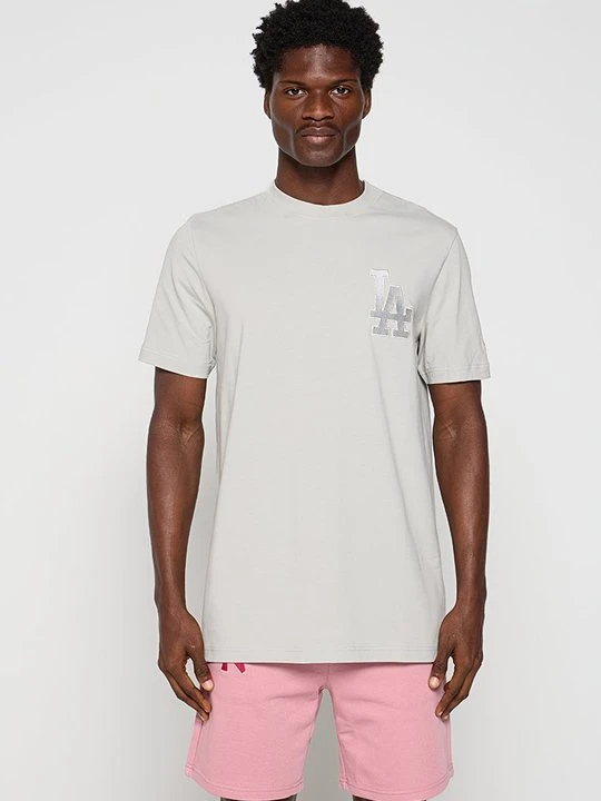 Zdjęcie produktu T-shirt z nadrukiem New Era szary
