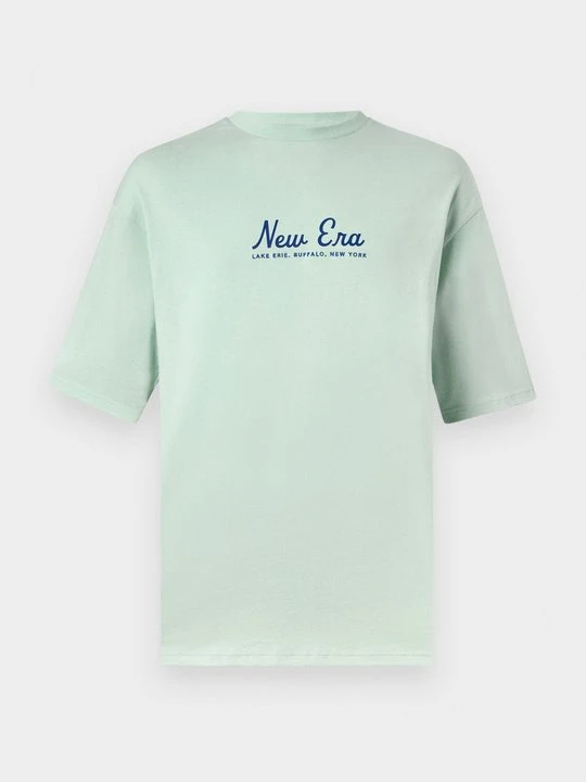 Zdjęcie produktu T-shirt z nadrukiem New Era miętowy