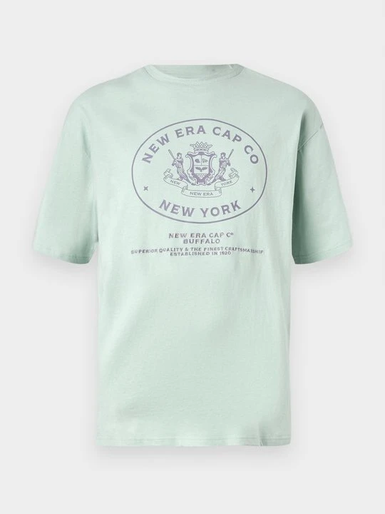 Zdjęcie produktu T-shirt z nadrukiem New Era miętowy
