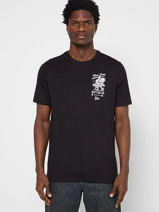 Zdjęcie produktu T-shirt z nadrukiem New Era czarny