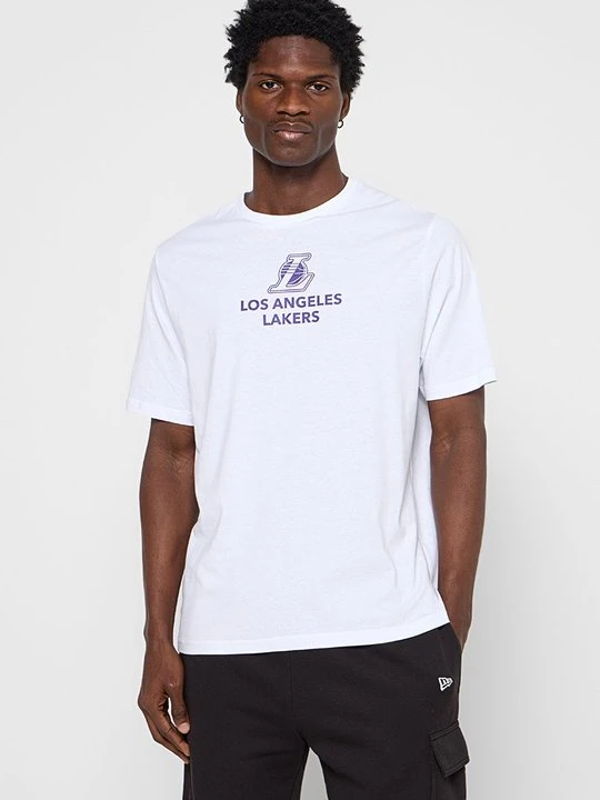Zdjęcie produktu T-shirt z nadrukiem New Era biały