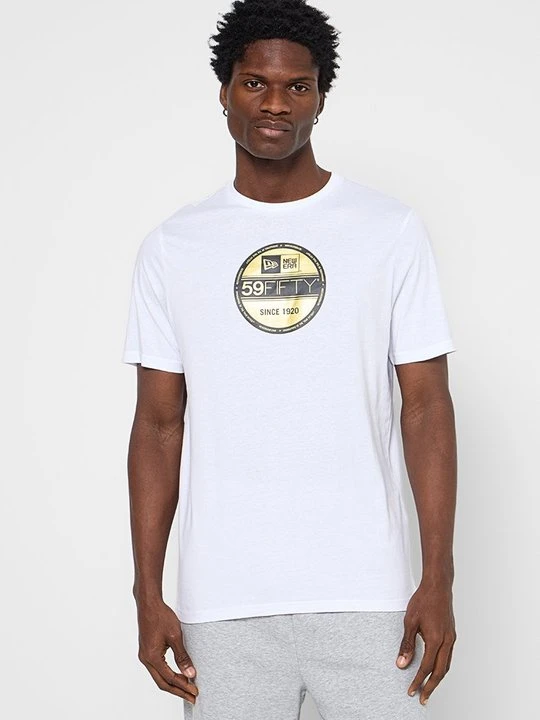 Zdjęcie produktu T-shirt z nadrukiem New Era biały