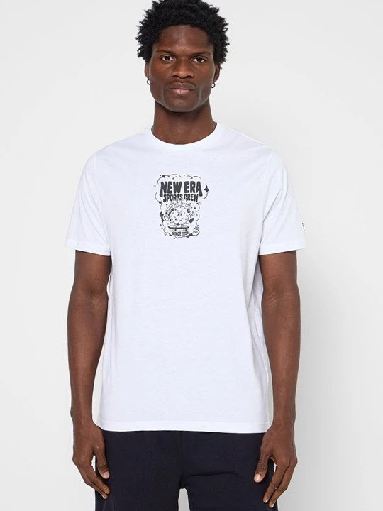 Zdjęcie produktu T-shirt z nadrukiem New Era biały