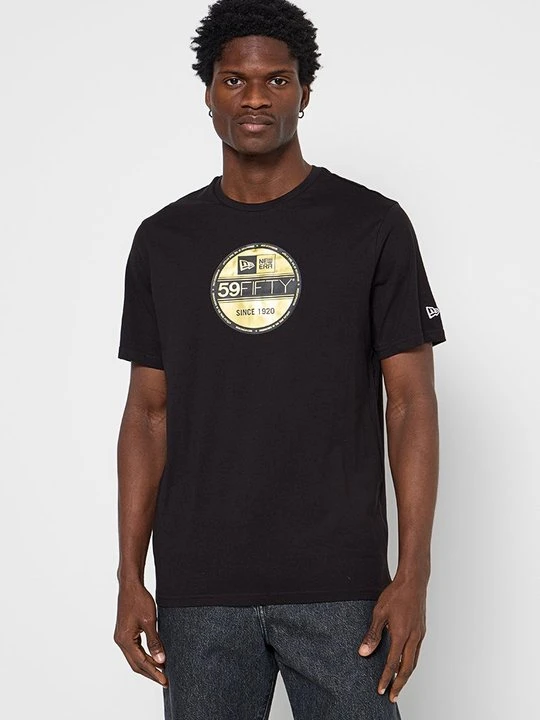 Zdjęcie produktu T-shirt z nadrukiem New Era czarny