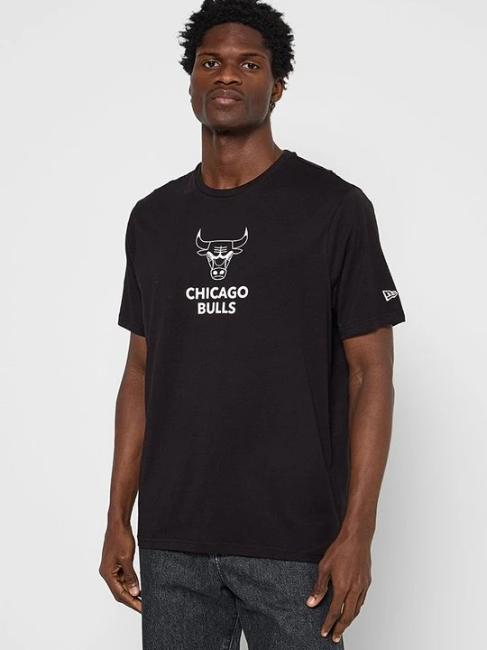 Zdjęcie produktu T-shirt z nadrukiem New Era czarny