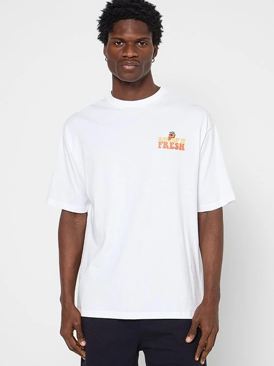 Zdjęcie produktu T-shirt z nadrukiem New Era biały