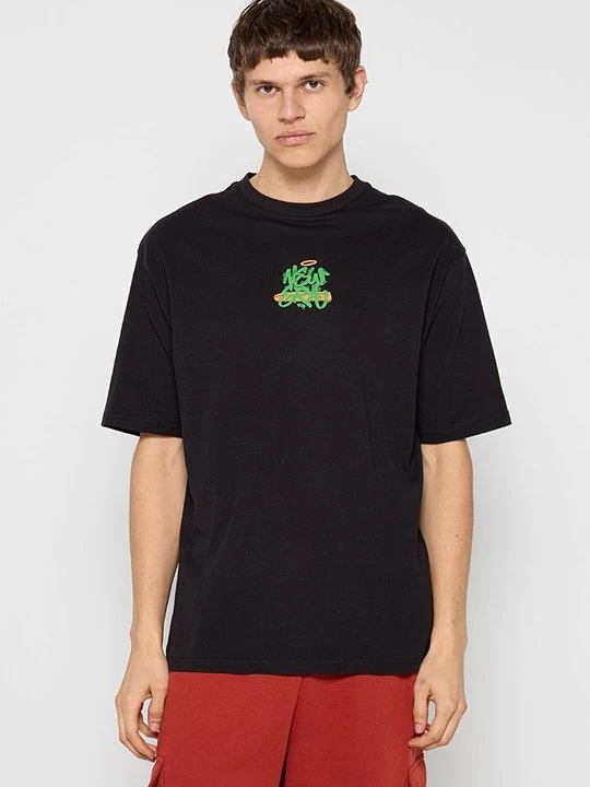 Zdjęcie produktu T-shirt z nadrukiem New Era czarny
