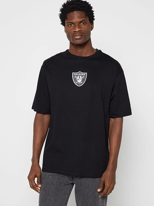 Zdjęcie produktu T-shirt z nadrukiem New Era czarny