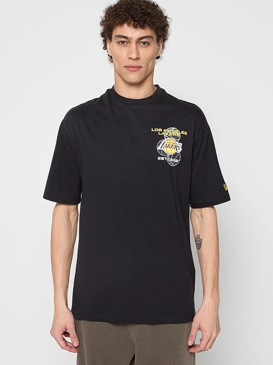 Zdjęcie produktu T-shirt z nadrukiem New Era czarny