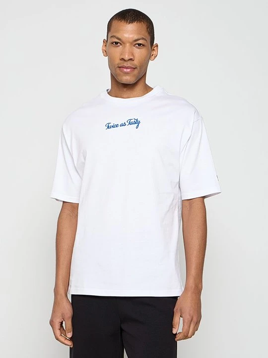 Zdjęcie produktu T-shirt z nadrukiem New Era biały