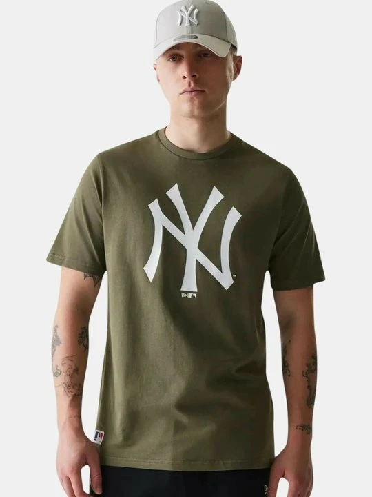 Zdjęcie produktu T-shirt z nadrukiem New Era zielony